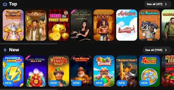 MrPunter Casino Home games